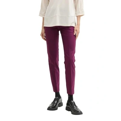 Abbildung von TOM Tailor MIA SLIM Chino, Damen, Größe: 36x30, Blackberry