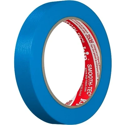 Abbildung von Kip 3508 17 Malerkrepp:18mm x 50m Präzise Kanten für Profis Innen &amp; Außen Maler Lackierer