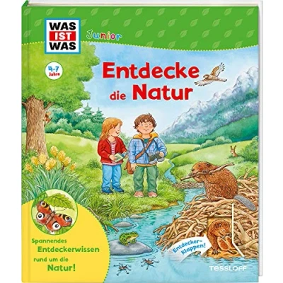 Abbildung von WAS IST Junior Entdecke die Natur: wächst im Wald? Welche Tiere leben Gebirge? Gibt es wilde in der Stadt? (WAS Edition)