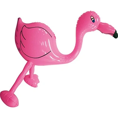 Abbildung von Folat 7496 aufblasbar 61 cm Rosa Pink Flamingo, cm, Aufblasbares Partyzubehör, Keine, Einheitsgröße