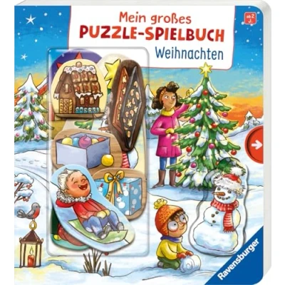 Abbildung von Mein großes Puzzle Spielbuch: Weihnachten