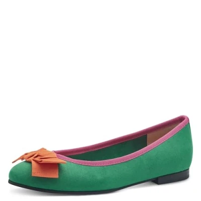 Abbildung von Marco Tozzi Klassischer Ballerina, Damen, Größe: 37, Leaf green Schuhe