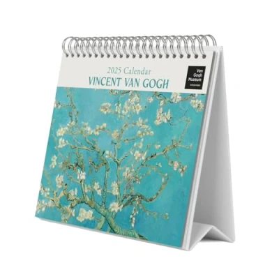 Abbildung von Grupo Erik Kalender 2025 Tischkalender Van Gogh Museum Familienplaner zum Aufstellen 20 x 17 cm Jahreskalender