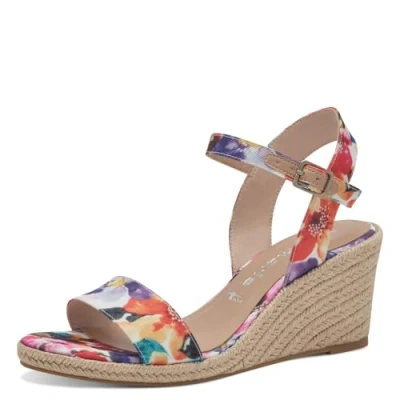Abbildung von Tamaris Espadrille, Damen, Größe: 36, Orange comb Schuhe