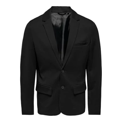 Abbildung von Only &amp; Sons Onsmark NOOS Sakko, Herren, Größe: Medium, Black