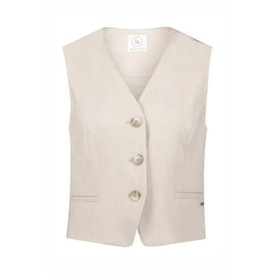 Abbildung von Betty &amp; Co Weste, Damen, Größe: 44, Beige