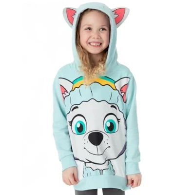 Abbildung von PAW PATROL Kids Hoodie Chase Marshall Skye Everest ODER Rubble 3D Ohren Pullover 6 7 Jahre