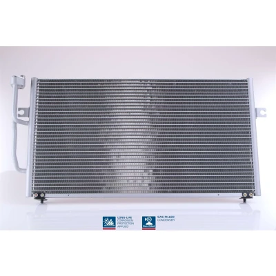 Abbildung von NISSENS 94306 Klimakondensator ohne Trockner Aluminium 660 R 134a