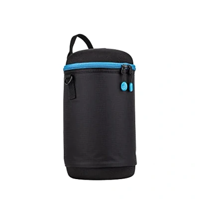 Abbildung von Tenba Tools Lens Capsule 9x4.8 in. (23x12 cm) Taschenorganizer, 27 cm, Schwarz (Black)