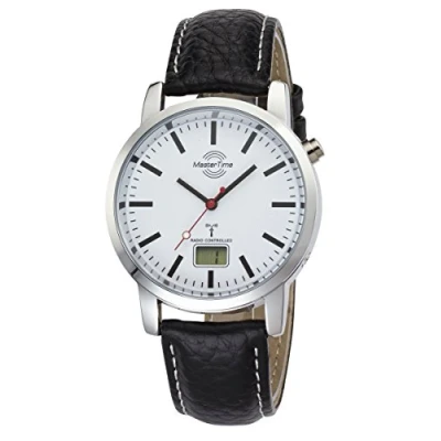Abbildung von Master Time Funk Quarz Herren Uhr Analog Digital mit Leder Armband MTGA 10592 20L