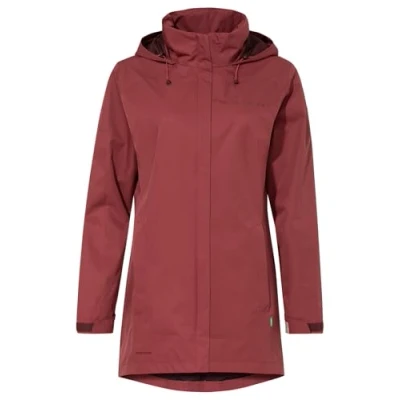 Abbildung von VAUDE Women&#039;s Escape Parka Wasserdichter Regen aus recyceltem Polyester, 87,5cm Länge, Atmungsaktiv &amp; Winddicht, PFC frei, Nachhaltig