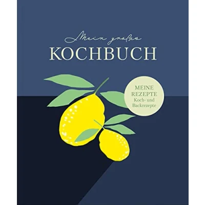 Abbildung von Rezeptbuch zum Selberschreiben: Großes Kochbuch Selberschreiben Rezeptsammlung für 60 Rezepte &amp; 20 Menüs : DIY mit stabilem Hardcover und Inhaltsverzeichnis
