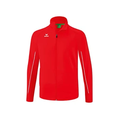 Abbildung von Erima Unisex Liga Star Polyester Trainingsjacke (1032319), rot/weiß, L