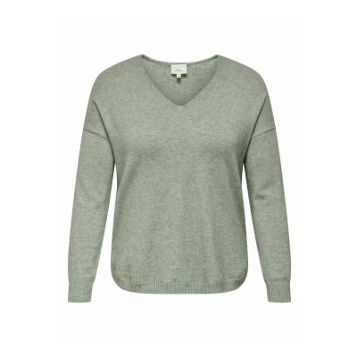 Abbildung von ONLY CARMAKOMA V Ausschnitt PULLOVER »CARMARGARETA LS KNT NOOS«