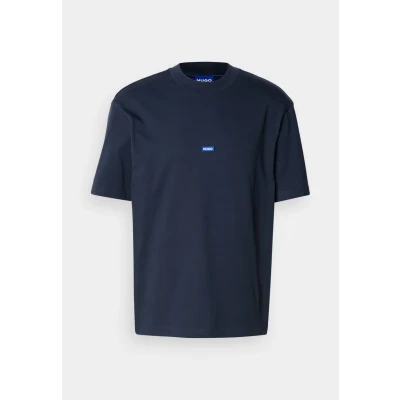 Abbildung von HUGO Nieros Tshirt basic, Herren, Größe: XS, Navy