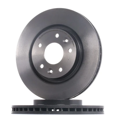 Abbildung von BREMBO COATED DISC LINE 09.C545.11 Bremsscheibe 296 26 5 innenbelüftet beschichtet mit Schrauben NISSAN: Qashqai 2, X Trail, Leaf I, RENAULT: Kadjar