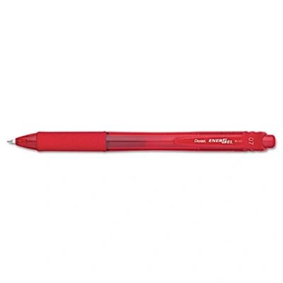 Abbildung von Pentel BL107 B Gel Tintenroller EnerGel mit Druckmechanik Strichtstärke 0.7 mm, 12 Stück