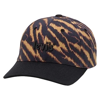 Abbildung von Levi&#039;s Womens Poster LOGO FLEX FIT Cap, Damen, Größe: One Size, Dark brown