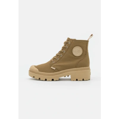 Abbildung von Palladium Pallabase Ankle Boot, Damen, Größe: 38, Butternut Schuhe