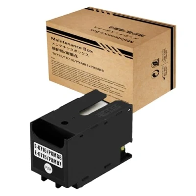 Abbildung von F Ink E 6716 Wartungsbox kompatibel zu Eps T6715 T6716 C13T671600 C13T671500 Maintenance Box