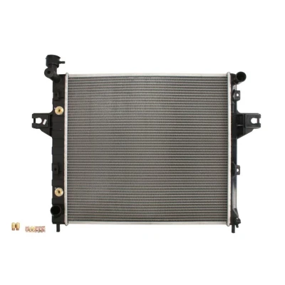 Abbildung von THERMOTEC D7Y011TT Kühler, Motorkühlung Aluminium 596 548 26 Automatikgetriebe Kühlrippen gelötet JEEP: GRAND CHEROKEE 2
