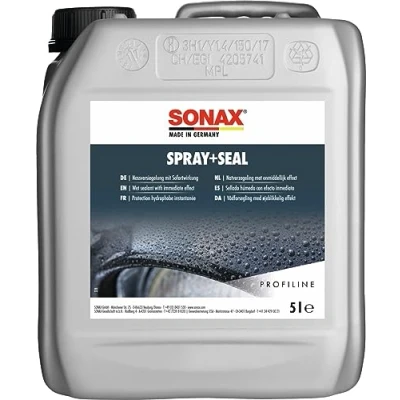 Abbildung von SONAX PROFILINE Spray+Seal (5 Liter) gebrauchsfertige Nassversiegelung mit sofortigem wasser &amp; schmutzabweisenden Effekt Art Nr. 02435000