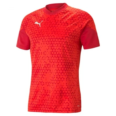 Abbildung von Puma Fussball Teamsport Textil Teamcup Training FußballTrikot, Herren, Größe: Small, Rot