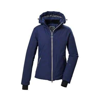 Abbildung von killtec Damen Skijacke/Funktionsjacke mit abzippbarer Kapuze und Schneefang KSW 104 WMN SKI JCKT, midnight, 42, 42041 000