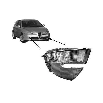 Abbildung von ABAKUS 667 1601R AE Blinker weiß vorne rechts mit Lampenträger PY21W ALFA ROMEO: 147