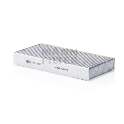 Abbildung von MANN FILTER CUK 2327 2 Innenraumfilter Aktivkohlefilter 225 112 30 HONDA: CR V 2, CIVIC 7 Hatchback, Stream I