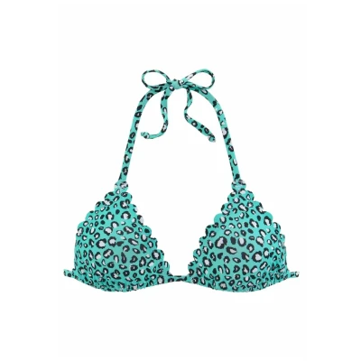 Abbildung von Lascana Bikinitop, Damen, Größe: 34xA/B, Mint bedruckt