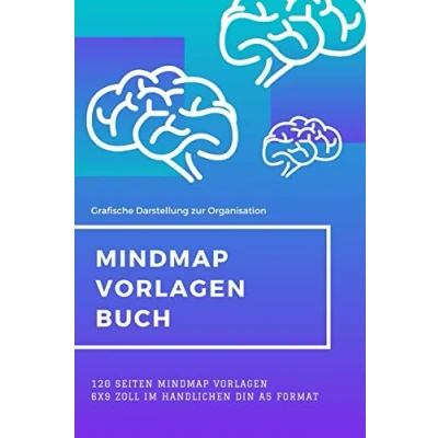 Abbildung von Mindmap Notizen Planer: Mindmaps Themen Planer strukturieren, übersichtlich zusammenfassen und bündeln. Grafische Darstellung zur Planung ... erschließen, visuellen Darstellen Planen