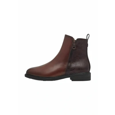 Abbildung von Marco Tozzi Stiefelette, Damen, Größe: 41, Cognac comb Schuhe