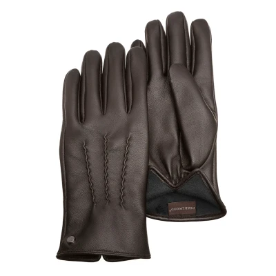 Abbildung von Pearlwood Gates Fingerhandschuh Dark brown, Herren, Größe: 9, brown