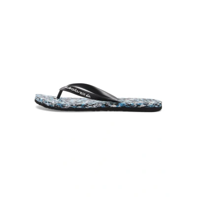 Abbildung von Quiksilver Molokai Recycled Zehentrenner, Herren, Größe: 42, Black denim Kunststoff