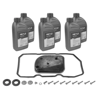 Abbildung von MEYLE 014 135 0213 Teilesatz, Ölwechsel Automatikgetriebe mit Zubehör Ölmenge für Standardölwechsel ORIGINAL Quality MERCEDES BENZ: B Class