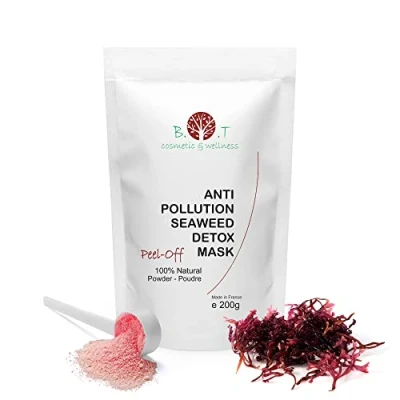 Abbildung von B.O.T Cosmetic &amp; Wellness Transluzente Anti Pollution Peel Off Maske Alginat Rote Meeresalgen Antioxidativ, Entgiftend, Erhellend Aging, Feuchtigkeitsspendend, 200g