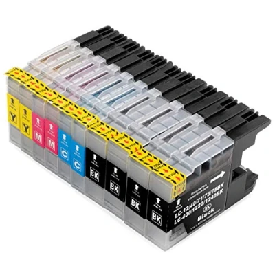 Abbildung von ESMOnline 10 komp. Druckerpatronen als Ersatz für Brother LC 1280XL 1240 1220 MFC J430W J625DW J725DW J825DW J925DW J5910DW J6510DW J6710DW J6910DW LC1280XL LC1240 LC1220