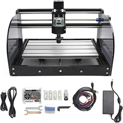 Abbildung von RATTMMOTOR CNC Fräsmaschine 3018 Pro Max,3 Achsen Fräs /Graviermaschine GRBL Steuerung 420x350x270mm,ER11 für PVC PCB Holzschnitzen DIY Engraver