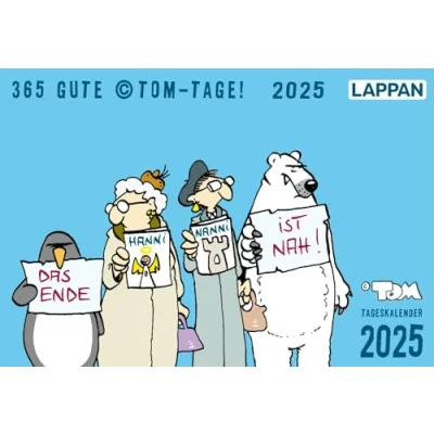 Abbildung von 365 GUTE ©TOM TAGE! 2025: Tageskalender: Tischkalender zum Aufstellen Ideales Geschenk für Comic Fans (TOM Touché)