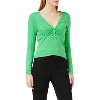 Abbildung von ESPRIT Damen 112EE1K322 T Shirt, 330/LIGHT Green, S