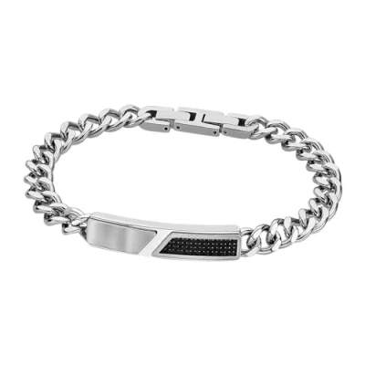 Abbildung von LOTUS STYLE Armband LS2058 2/1 Men In Black Edelstahl 316l 210.00 mm Herren, Einheitsgröße, Edelstahl, Kein Edelstein