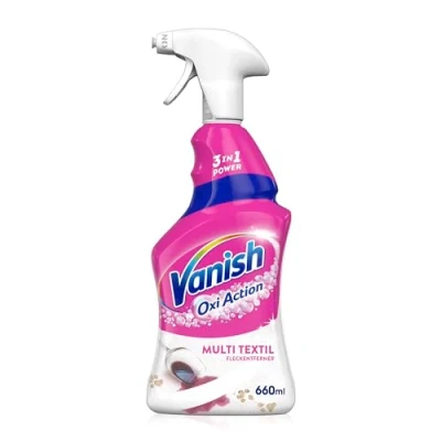 Abbildung von Vanish Oxi Action Multi Textil Fleckenentfernerspray 1 x 660 ml Textilreiniger für Teppiche und Polster Gegen Schmutz Geruch nach Urin