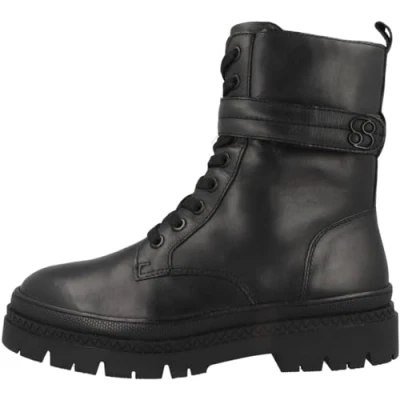 Abbildung von s.Oliver Plateaustiefelette, Damen, Größe: 41, Black nappa Schuhe