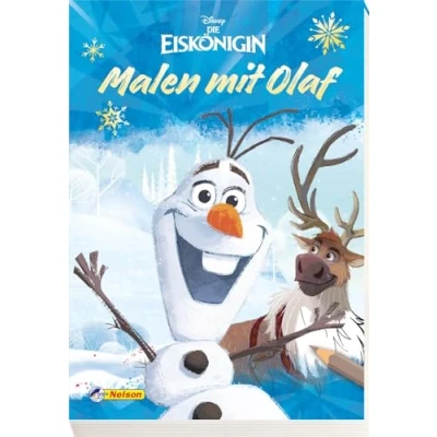 Abbildung von Disney Die Eiskönigin: Malen mit Olaf: Block lustigen Ausmalmotiven für Olaf Fans (ab 3 Jahren) (Disney Jetzt schon ein Klassiker!)