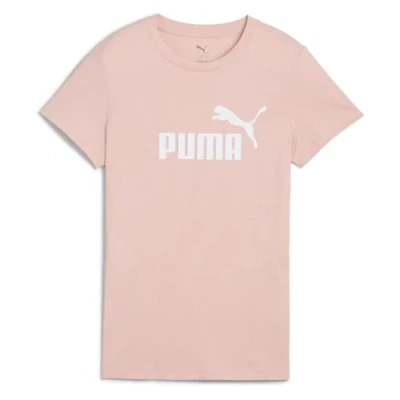 Abbildung von Puma LOGO TEE Tshirt print, Damen, Größe: Large, Rose quartz