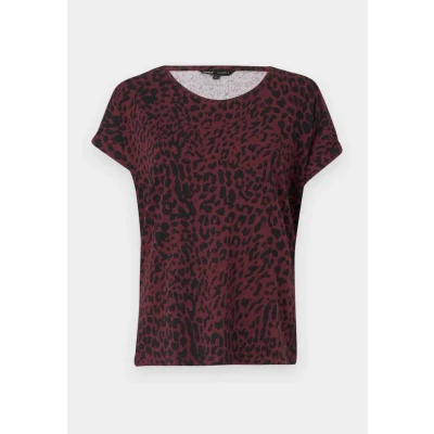 Abbildung von ONLY Onlmoster Tshirt print, Damen, Größe: XS, Tawny port
