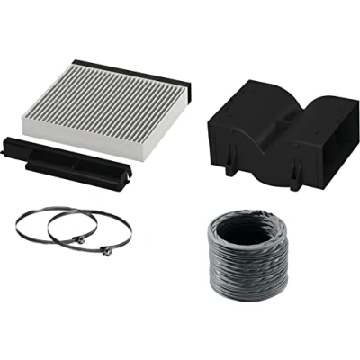 Abbildung von Bosch DWZ1DX1I4 Zubehör für Dunstabzüge, Clean Air Standard Umluftset (5 teilig), Made in Germany