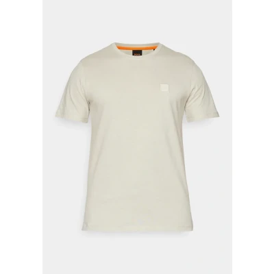 Abbildung von BOSS Tales Tshirt basic, Herren, Größe: Large, Light beige