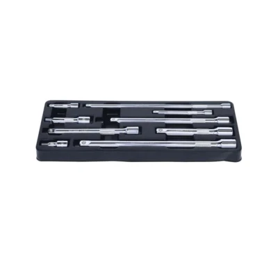 Abbildung von KS TOOLS 918.0007 Verlängerungssatz, Steckschlüssel 12,5 (1/2&quot;), 6,3 (1/4&quot;) Chrom Vanadium Stahl